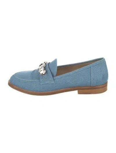Pre-owned Brother Vellies Denim Loafers In Blue