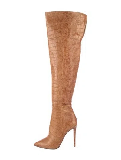 Pre-owned Brother Vellies Leather Boots In Brown