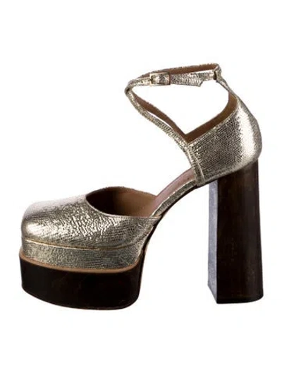 Pre-owned Brother Vellies Leather Pumps In Black