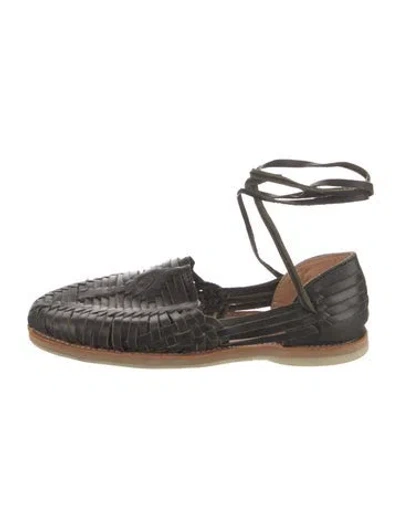 Pre-owned Brother Vellies Leather Sandals In Multicolor