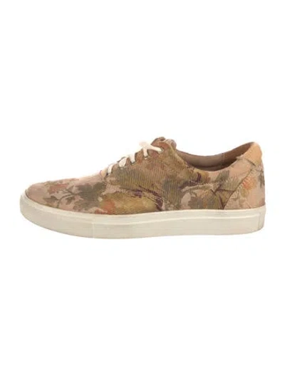 Pre-owned Brother Vellies Printed Sneakers In Neutral