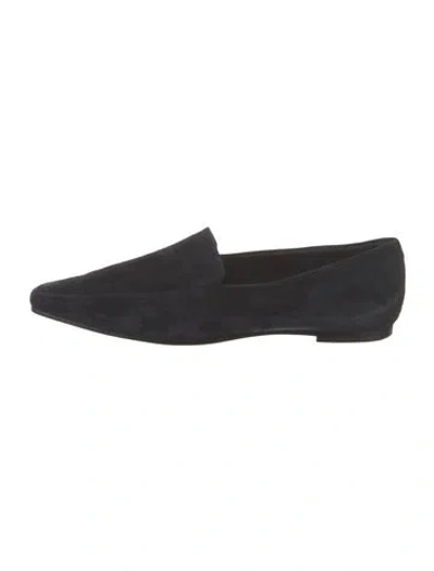 Pre-owned Brother Vellies Suede Loafers In Blue