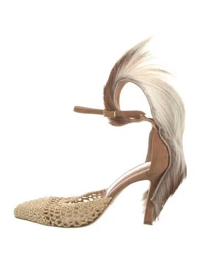 Pre-owned Brother Vellies Suede Pumps