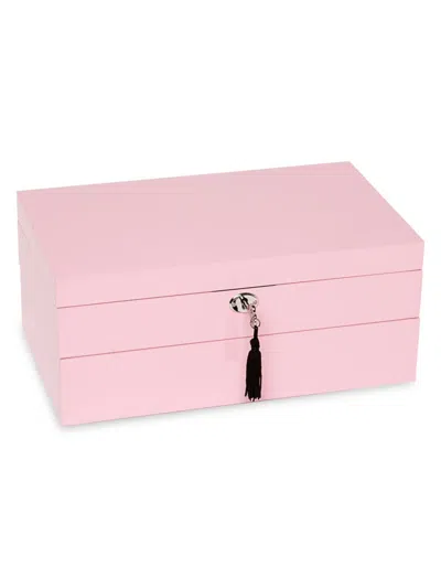 Brouk & Co Women's Stackable Wood Jewelry Box In Pink