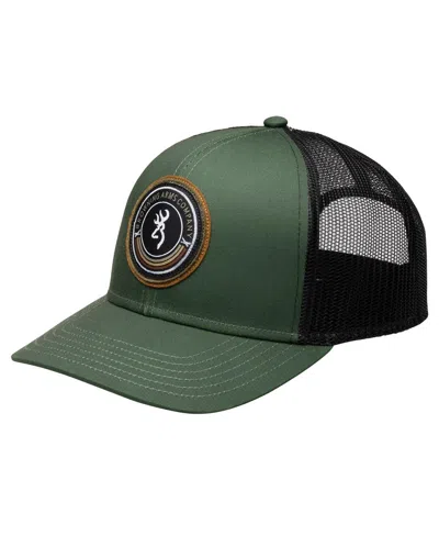 Browning Men's Green/black Parker Trucker Adjustable Hat In Green,black