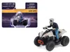 Brp Models Can-am Renegade X Xc 1000r Atv Chalk Gray With Driver Figure 1/32 Diecast Model By  In White