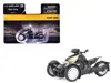 Brp Models Can-am Ryker Rally 3-wheel Motorcycle Sand Storm And Black 1/32 Diecast Model By  In Gray