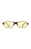 Bru Eyewear Aitken Metal Sunglasses In Yellow