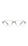 Bru Eyewear Aitken Polarized Satinless Steeel Sunglasses In Transparent
