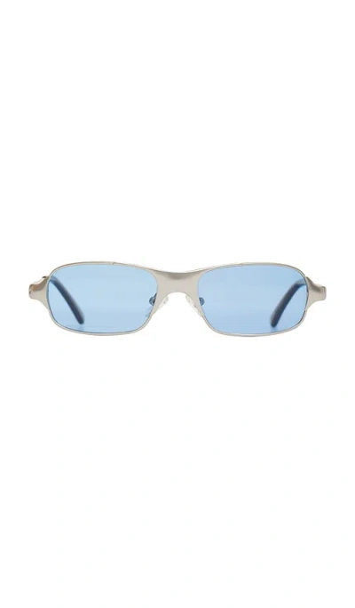 BRU EYEWEAR AITKEN RECTANGLE SUNGLASSES