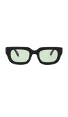 Bru Eyewear Belmont Square Sunglasses In 沼泽色
