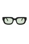 Bru Eyewear Belmont Square Sunglasses In Swamp