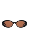 Bru Eyewear Bembridge Sunglasses In 雪松绿