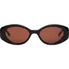 Bru Eyewear Bembridge Sunglasses 51mm In Black