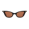 Bru Eyewear Broadlind Sunglasses 48mm In Black