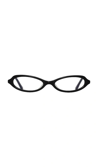 Bru Eyewear Echo Optical Eyeglasses In Black