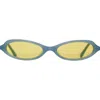 Bru Eyewear Echo Sunglasses 51mm In Yellow