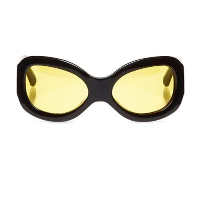 Bru Eyewear Esser Sunglasses 56mm In Yellow