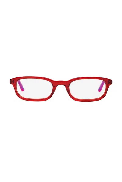 Bru Eyewear Flossie Eyeglasses In Red