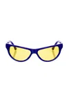 Bru Eyewear Matlock Acetate Sunglasses In Purple