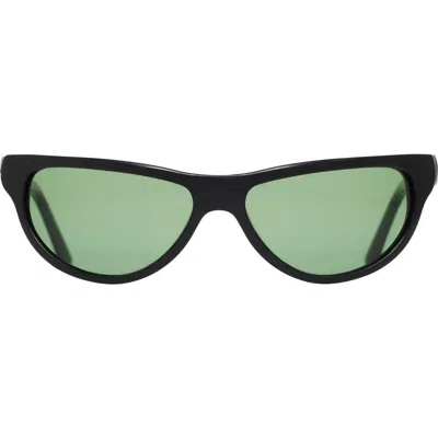 Bru Eyewear Matlock Sunglasses 60mm In Green