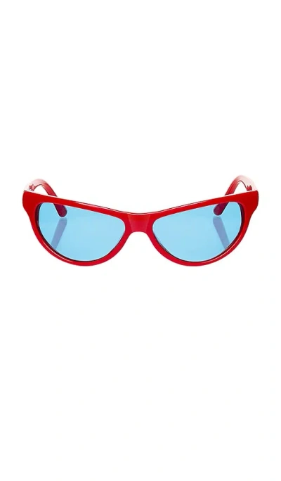 Bru Eyewear Matlock Sunglasses In Red
