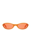 Bru Eyewear Merrin Sunglasses In Orange