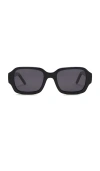 Bru Eyewear Olan Rectangle Sunglasses In 烟灰色
