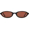 Bru Eyewear Poly Sunglasses 50mm In Brown