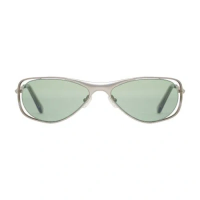 Bru Eyewear Tommy Sunglasses 57mm In Green