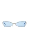 Bru Eyewear X Revolve Cannon Sunglasses In Sky