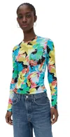 Bruceglen Brite Floral Long Sleeve Tee Brite Floral