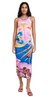 BRUCEGLEN ORCHID KNIT TANK DRESS ORCHID