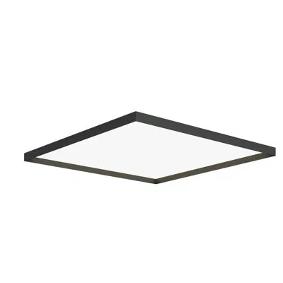 Bruck Lighting Apollo 1-light Led Flush Mount In Black