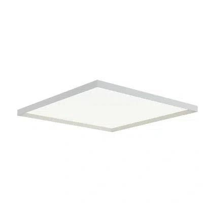 Bruck Lighting Bina 1 - Light 16'' Unique Rectangle Led Flush Mount In White