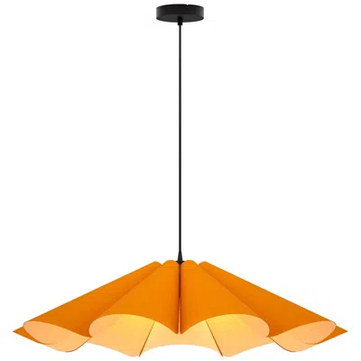 Bruck Lighting Bruck Delfina 23 3/4" Wide Black Pendant Light - Made To Order