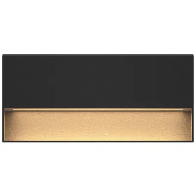 Bruck Lighting Bruck Piazza 2 9 3/4" Wide Anthracite 3000k Led Step Light - Made To Order