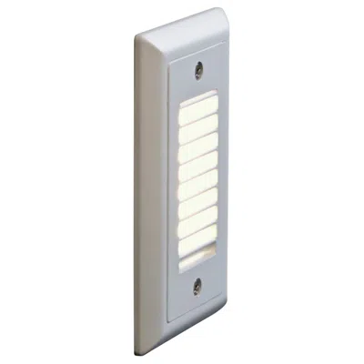 Bruck Lighting Bruck Step 3"w Vertical Louver 3000k Led Outdoor Step Light