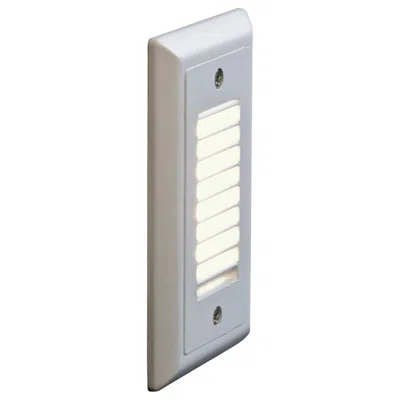 Bruck Lighting Bruck Step 3"w Vertical Louver Amber Led Outdoor Step Light