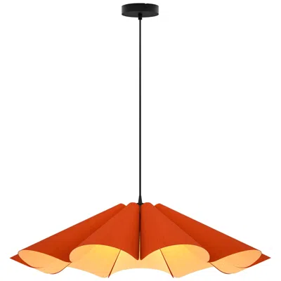 Bruck Lighting Delfina Wep Collection 5.9" Terracotta Pendant - Made To Order