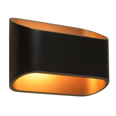 Bruck Lighting Eclipse 2-light Led Flush Mount In Black
