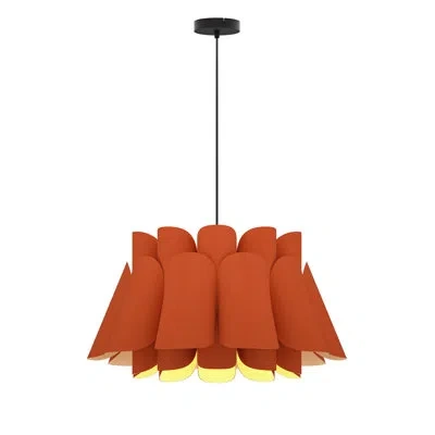 Bruck Lighting Federica 1-light Pendant In Terracotta