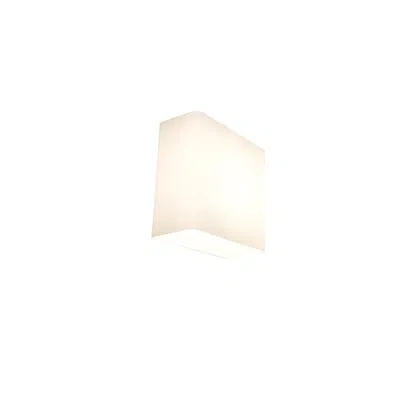 Bruck Lighting Glaz 1-light Led Flush Mount In Frosted