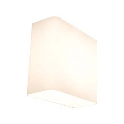 Bruck Lighting Glaz 7.1" High White Finish Led Sconce Wall Light