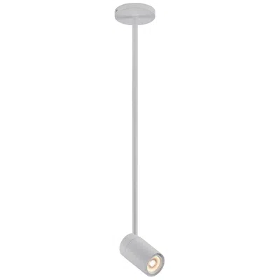 Bruck Lighting Gx15 4.75"h White Field Cuttable 2700k Led Monopoint Spotlight