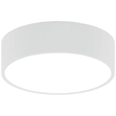 Bruck Lighting Jazz 12" Wide White Round Led Surface Mount - Direct - Made To Order