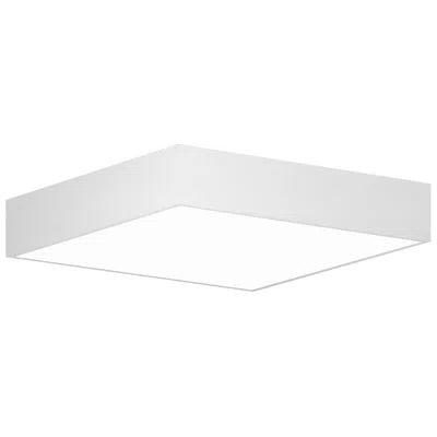 Bruck Lighting Jazz 15.6" Wide White Square Led Surface Mount - Direct - Made To Order