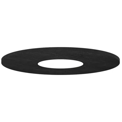 Bruck Lighting Jazz 16" W Acoustic Black Round Led Surface Ceiling Light - Direct/indirect