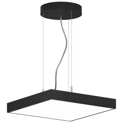 Bruck Lighting Jazz 16" Wide Black Round Led Pendant - Direct - Made To Order