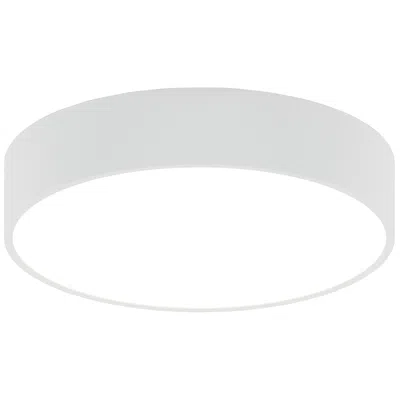 Bruck Lighting Jazz 16" Wide White Round Led Surface Mount - Direct - Made To Order